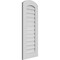 Ekena Millwork Arch Top Surface Mount PVC Gable Vent: Non-Functional, w/ 3-1/2"W x 1"P Standard Frame, 16"W x 38"H GVPAR16X3801SN - alternate 2